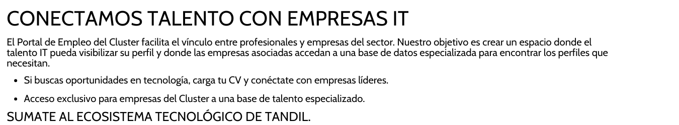Portal de Empleo