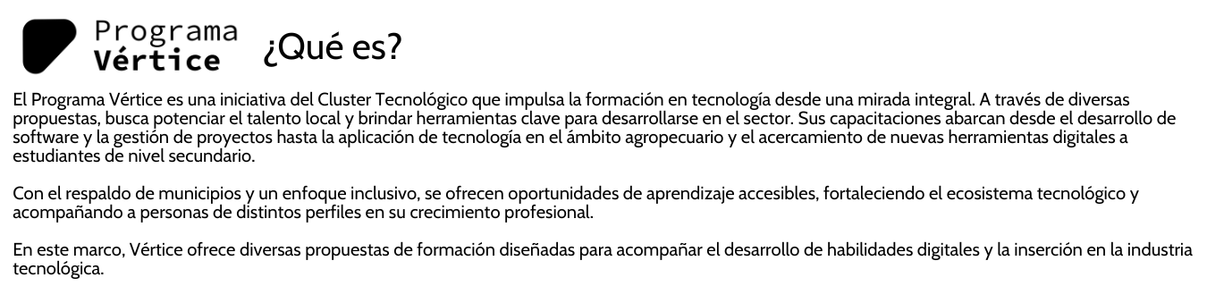 Programa Vértice 2.0