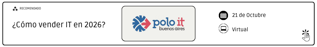 Cómo vender IT en 2026?