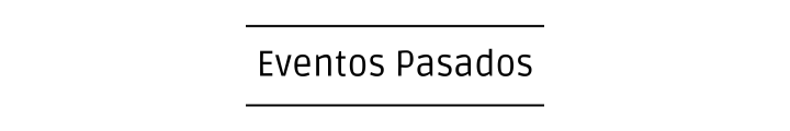 Eventos Pasados - Agenda